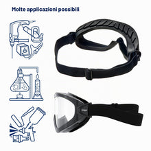 Carica l'immagine nel visualizzatore di Gallery, Dräger X-pect 4200 Occhiali protettivi leggeri e trasparenti
