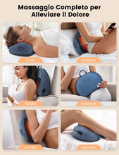 Carica l'immagine nel visualizzatore di Gallery, ELEHOT-Store Cuscino Massaggiante 4D con Riscaldamento, 3 Velocità
