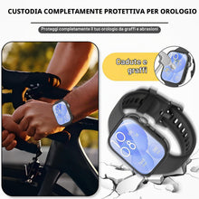 Carica l'immagine nel visualizzatore di Gallery, Diruite 3 Pezzi Cover per Huawei Watch Fit 3 Custodia,HD Ultra Sottile Vetro Temperato Pellicola Protettiva Resistente G