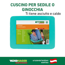 Carica l'immagine nel visualizzatore di Gallery, Windhager 06254 - Cuscino per ginocchia, 40 x 29 x 4 cm, colore: Turchese