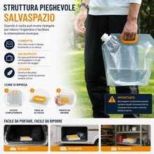 Carica l'immagine nel visualizzatore di Gallery, Topolenashop Tanica Pieghevole da 5 Litri con Beccuccio Integrato – Contenitore Compatto e Leggero per Benzina, Carburan
