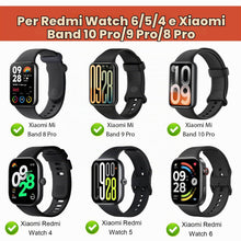 Carica l'immagine nel visualizzatore di Gallery, Cinturino Compatibile con Redmi Watch 6 Active / 6 Lite