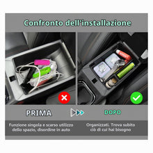 Carica l'immagine nel visualizzatore di Gallery, GAFAT Compatibile con Alfa Romeo Tonale 2022-2026 2027 Contenitore Portaoggetti Console Centrale, Organizer Vano Portaog