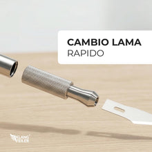 Carica l'immagine nel visualizzatore di Gallery, Klangfeiler® Cutter di precisione - 10 Lames - Cutter bisturi carta