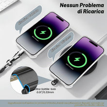 Carica l'immagine nel visualizzatore di Gallery, MoKo Laccio per cellulare antifurto retrattile, set da 2, nero