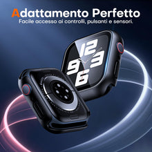 Carica l'immagine nel visualizzatore di Gallery, TAURI Cover per Apple Watch SE 3/2/1, Series 6/5/4 44mm,Nero