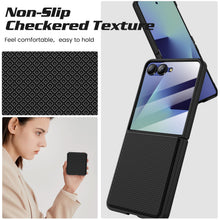 Carica l'immagine nel visualizzatore di Gallery, Doeshine Custodia per Samsung Z Flip 7(Non per Flip 7 FE), Protezione Dello Schermo Posteriore e Cerniera, Slim Fit, Sty