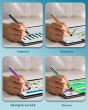 Carica l'immagine nel visualizzatore di Gallery, Confezione da 10 Penne Stylus per Touch Screen - Per Cellulare e Tablet