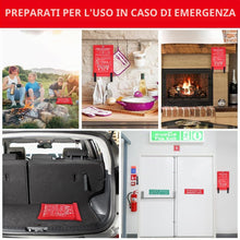 Carica l'immagine nel visualizzatore di Gallery, Flintronic Coperta Antincendio per Casa e Cucina, 2 Pezzi (1M x 1M)