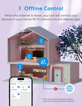 Carica l'immagine nel visualizzatore di Gallery, meross Lampadina LED E27 con Apple HomeKit, Multicolore e Dimmerabile