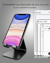 Carica l'immagine nel visualizzatore di Gallery, Supporto Telefono, Porta Cellulare, Dock Telefono, Dock in Alluminio per iPhone 16 15 14 13 12 11 Pro Max Xs Xr X Se 8 7