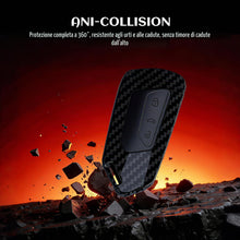 Carica l'immagine nel visualizzatore di Gallery, Custodia Chiave Auto in Fibra di Carbonio per VW Golf 8, ID3, ID4, e-Golf, per Seat Leon MK4, per Skoda Octavia, per Cup