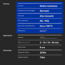 Carica l'immagine nel visualizzatore di Gallery, INBUS® 79560 Frenafiletti media resistenza, 20g — Made in Germany