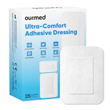 Carica l'immagine nel visualizzatore di Gallery, ourmed Cerotti sterili per ferite 8 x 10 cm, medicazione sterile autoadesiva con forte adesione, protegge da tagli e gra