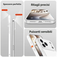Carica l'immagine nel visualizzatore di Gallery, iVoler Cover Opaca per iPhone 18 Pro/iPhone 17 Pro, [Antiurto di Grado Militare] Custodia con Assorbimento degli Urti Tr