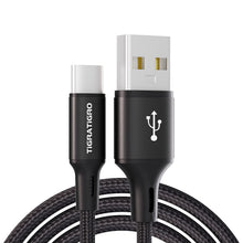 Carica l'immagine nel visualizzatore di Gallery, tigratigro Cavo USB C, [1M] Cavo USB Type C QC 2.0 Nylon Ricarica Rapida per iPhone 16/15,iPad Pro Air,Samsung,Redmi,Hua