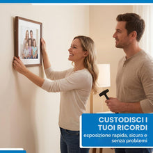 Carica l'immagine nel visualizzatore di Gallery, 30 Pezzi Chiodini per Quadri Muro,Appendere Quadri ,Ganci Invisibili per Appendere Foto, Specchi e Altri Oggetti