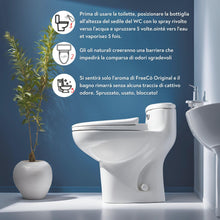Carica l'immagine nel visualizzatore di Gallery, FreeCo Spray per WC – Blocca Odori Pre-uso (Before You Go) | Oli Essenziali Naturali | Casa • Ufficio • Ristorante • Via