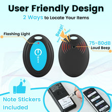 Carica l'immagine nel visualizzatore di Gallery, Esky Trova Chiavi, Localizzatore Chiavi LED Trasmettitore Wireless Localizzatore per Chiavi con 4 Ricevitori RF Localizz