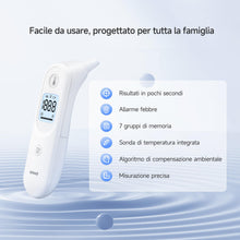 Carica l'immagine nel visualizzatore di Gallery, yuwell Termometro Digitale Adulti e Bambini | Termometro Auricolare a Uso Medico, Adatto per Neonati e Bambini | Misuraz