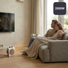 Carica l'immagine nel visualizzatore di Gallery, BLACK+DECKER BXSH2000E - Termoventilatore 2000W | 2 Livelli di Riscaldamento + Ventilatore | IP21 per Bagno | Termostato