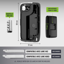 Carica l'immagine nel visualizzatore di Gallery, Jongo® CE0523 Guscio Chiave 2 Tasti Compatibile con Citroen C3 - senza Lama