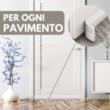 Carica l'immagine nel visualizzatore di Gallery, Vellure® Paraspifferi porta blindata - NUOVO Paraspifferi sottoporta Premium (rapido e facile da applicare) ideale anche