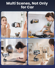Carica l'immagine nel visualizzatore di Gallery, supporto telefono auto magnetico, Rotante a 360° e Pieghevole, Nero