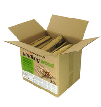 Carica l'immagine nel visualizzatore di Gallery, Feniks Legna da ardere 20 litri (circa 5-6 kg) – legno secco per camino e barbecue (lunghezza circa 25 cm)