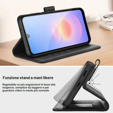 Carica l'immagine nel visualizzatore di Gallery, ivencase Cover per Samsung Galaxy A18 / A17 con Vetro Temperato, Nero