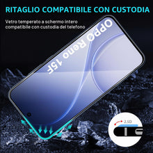 Carica l'immagine nel visualizzatore di Gallery, Lutree per OPPO Reno 15 F 5G/ Reno 15 FS 5G Vetro Temperato, 2+2 Pezzi Pellicola Protettiva+ Pellicola Fotocamera, Durez