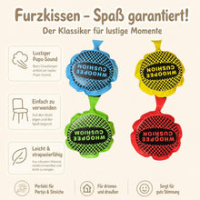 Carica l'immagine nel visualizzatore di Gallery, Set di 4 cuscini per bambole in blu, giallo, verde, rosso
