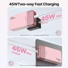 Carica l'immagine nel visualizzatore di Gallery, JUOVI Power Bank 20000mAh 45W Caricatore Portatile PD USB C QC USB A
