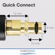 Carica l'immagine nel visualizzatore di Gallery, VARIOSAN O-ring per idropulitrice ad alta pressione 18830, 10 pezzi, 1/2", NBR, Quick Connect, Compatible/Substitute for