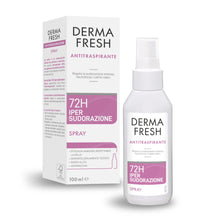 Carica l'immagine nel visualizzatore di Gallery, Dermafresh Iper-Sudorazione 72H Deodorante Antitraspirante Spray, 100 ml