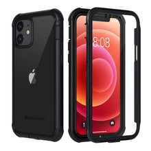 Carica l'immagine nel visualizzatore di Gallery, seacosmo Cover per iPhone 12/12 Pro, Custodia Rugged Antiurto 360 Gradi con Protezione Schermo Integrata, Case Doppia Fa