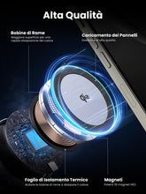 Carica l'immagine nel visualizzatore di Gallery, UGREEN MagFlow Qi2 15W Caricatore Wireless Supporto Auto Magnetico