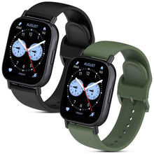 Carica l'immagine nel visualizzatore di Gallery, 2 Pezzi Cinturini Compatibili con Redmi Watch 5 Active/Redmi Watch 5 Lite Bracciale, 22MM Cinturini Sportivi in Silicone