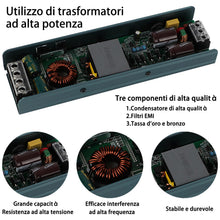 Carica l'immagine nel visualizzatore di Gallery, Alimentatore switching LED sottile per ingegneria domestica 8.3A 12V 100W ingresso driver trasformatore AC110V AC220V a 