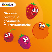 Carica l'immagine nel visualizzatore di Gallery, Multicentrum Vitagummy Integratore Alimentare Bambini 3+, 60 Compresse