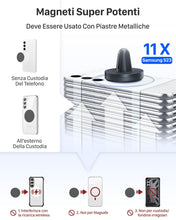 Carica l'immagine nel visualizzatore di Gallery, YOSH Porta Cellulare Auto Magnetico Universale, Supporto Telefono Auto