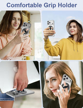 Carica l'immagine nel visualizzatore di Gallery, EWA MagOne 3rd Gen [Compatibile con MagSafe] Supporto per telefono cellulare con anello elastico per le dita, anello int