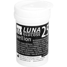 Carica l'immagine nel visualizzatore di Gallery, Med Trust Dispositivo Medicale Wellion Luna Glicemia, Strisce, Multicolore, 50 Unità