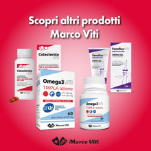 Carica l'immagine nel visualizzatore di Gallery, Colesterolo Viti, Integratore per il Metabolismo dei Lipidi, con Estratto di Olivo e Polifenoli, 90 Perle Soft Gel da 68