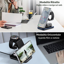 Carica l'immagine nel visualizzatore di Gallery, Caricatore Wireless Per Samsung, 3 in 1 Samsung S26 Ultra Wireless Charger, Stazione di Ricarica Per Samsung S25 Ultra/S