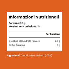 Carica l'immagine nel visualizzatore di Gallery, Creatina Monoidrata in Polvere Micronizzata | Busta da 400g | 114 Porzioni | Creatina Monohidrato Polvere Ultra Fine 200