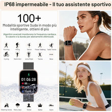 Carica l'immagine nel visualizzatore di Gallery, Smartwatch Uomo Donna, 1,75'' Orologio Smart Watch con Effettua/Risposta Chiamate, 120+ Sportive Fitness Tracker con Con