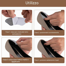 Carica l'immagine nel visualizzatore di Gallery, Cuscinetti Tallone, Protezioni per Tallone per Scarpe, Cuscinetti per Tallone con Inserti in Spugna, Protezioni Tallone 