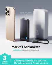 Carica l'immagine nel visualizzatore di Gallery, INIU 45W Power Bank, Sottile 10000mAh Caricabatterie Portatile Magnetico