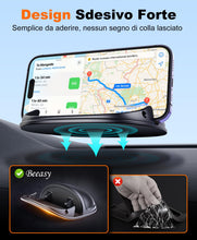 Carica l'immagine nel visualizzatore di Gallery, Beeasy Porta Cellulare Auto, Supporto Telefono Auto Cruscotto Universale, Silicone Antiscivolo Portatelefono da Automobi